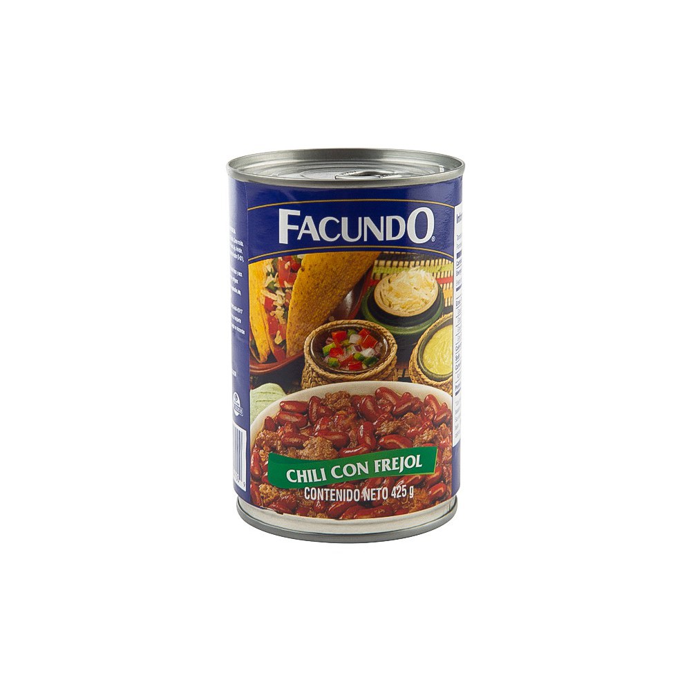 FREJOL CON CHILI FACUNDO 425 G