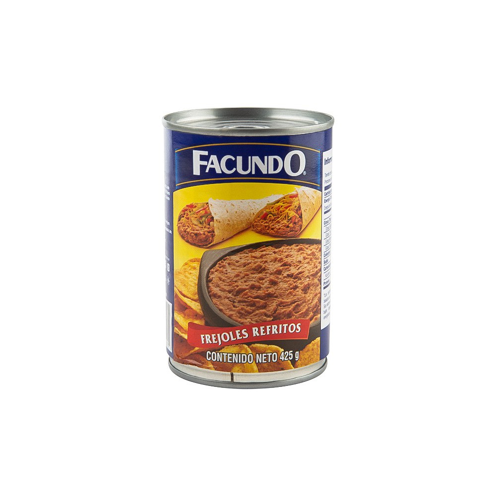 FREJOL REFRITO FACUNDO 425 G