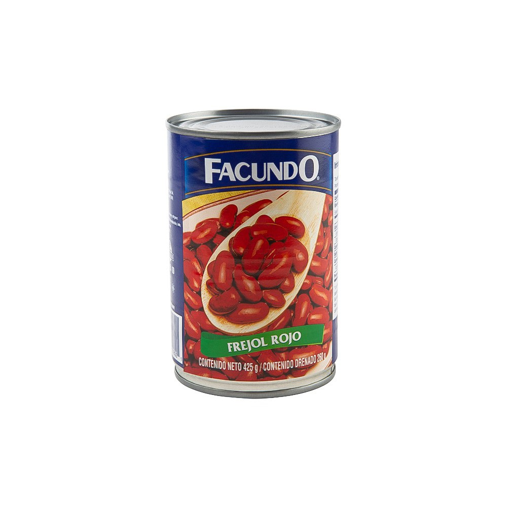 FREJOL ROJO FACUNDO 425 G