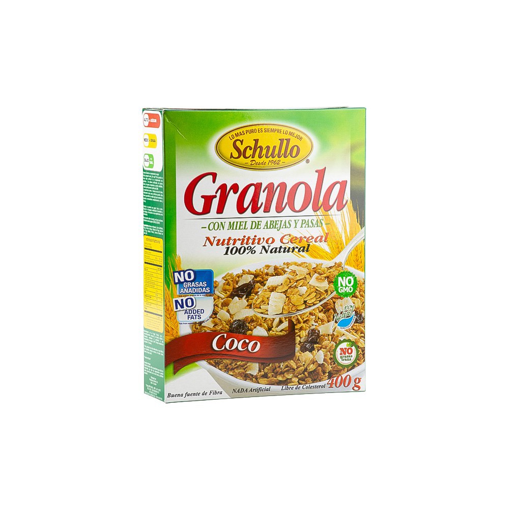 GRANOLA DE COCO SCHULLO 400 G