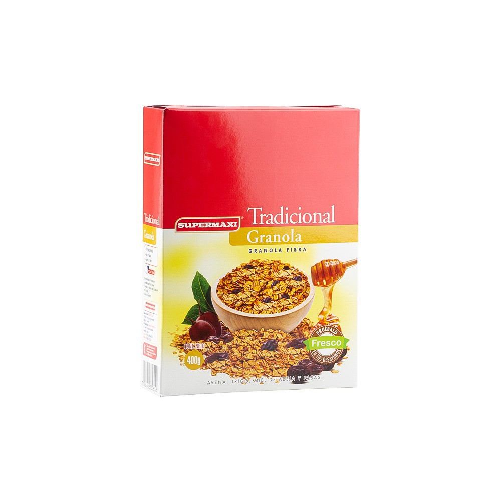 GRANOLA TRADICIONAL SUPERMAXI 400 G