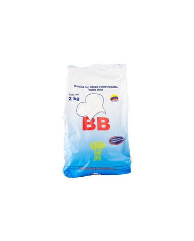 HARINA DE TRIGO FORTIFICADA BB 2 KG