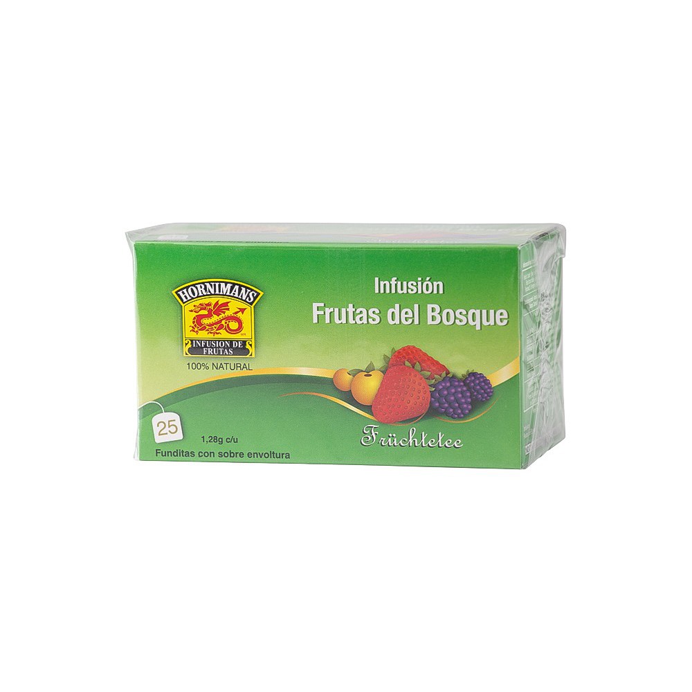 AROMATICA FRUTAS DEL BOSQUE HORNIMANS 32 G (25 X 1.28 G)