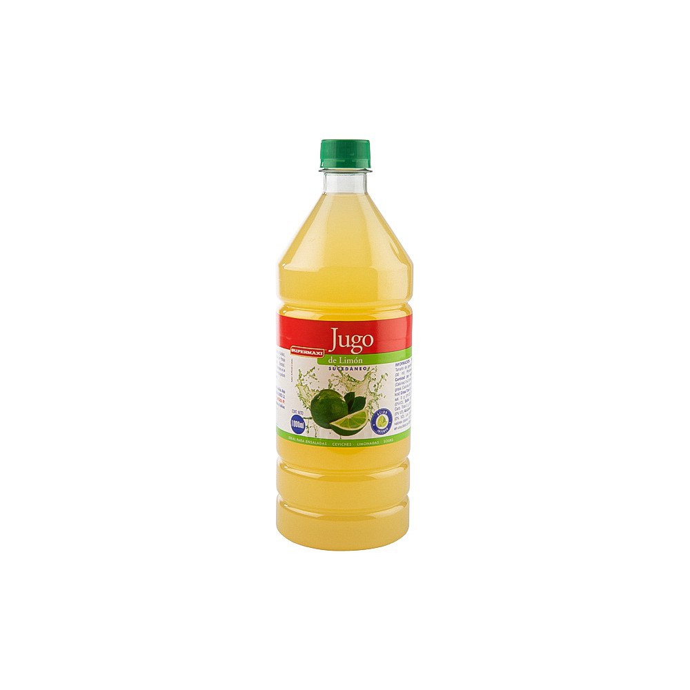 JUGO DE LIMÓN SUPERMAXI 1000 ML