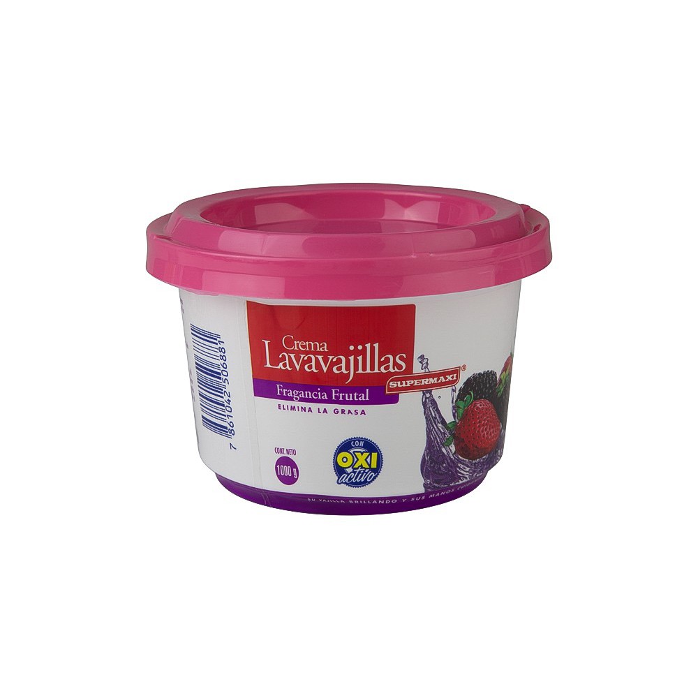 LAVAVAJILLA EN CREMA FRUTAL SUPERMAXI 1000 G