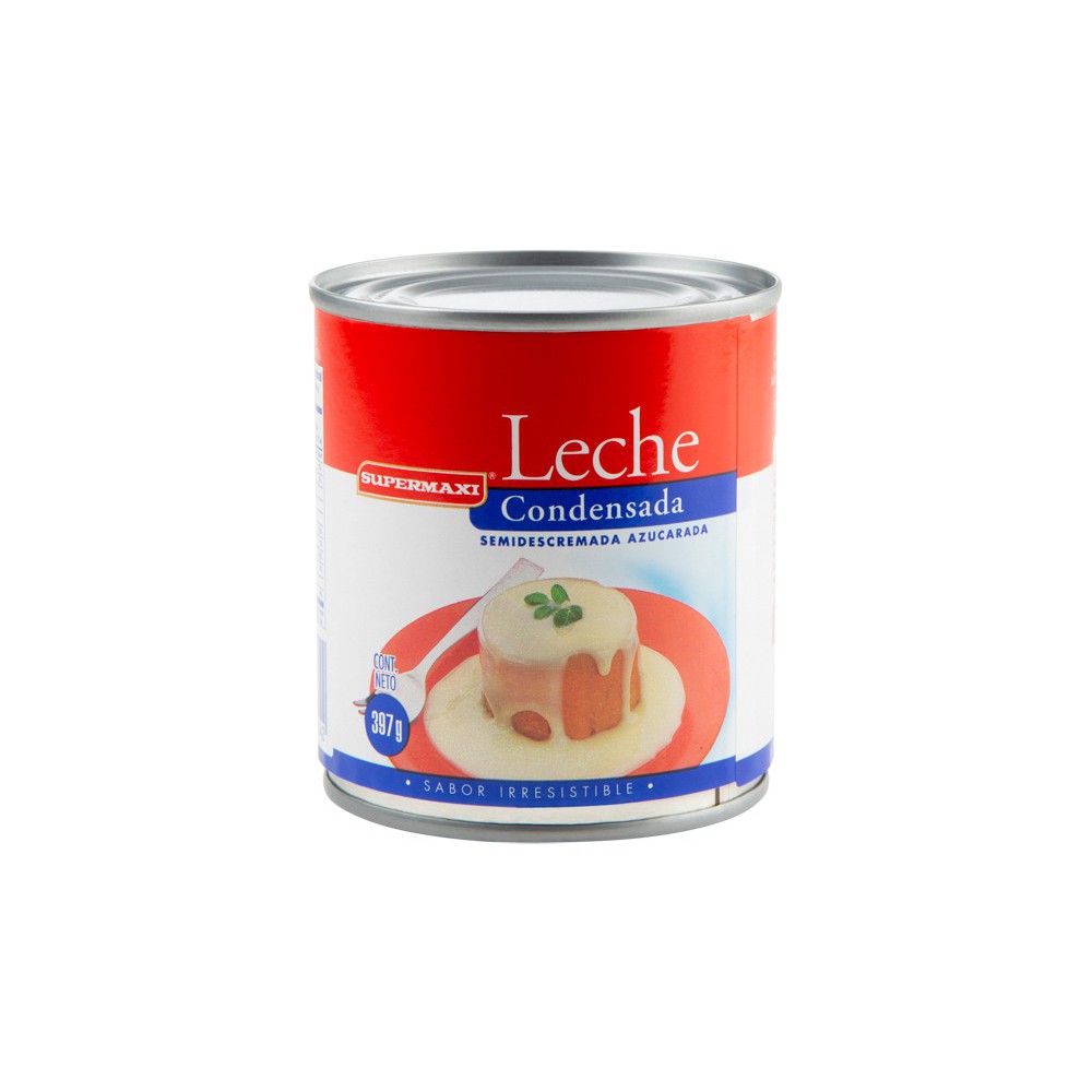 LECHE CONDENSADA SUPERMAXI 397 G