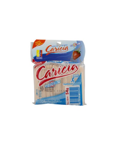 PALILLOS REDONDOS MADERA CARICIA 54 G