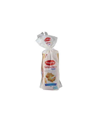 PAN BLANCO SANDUCHERO FAMILIAR MODERNA 800 G