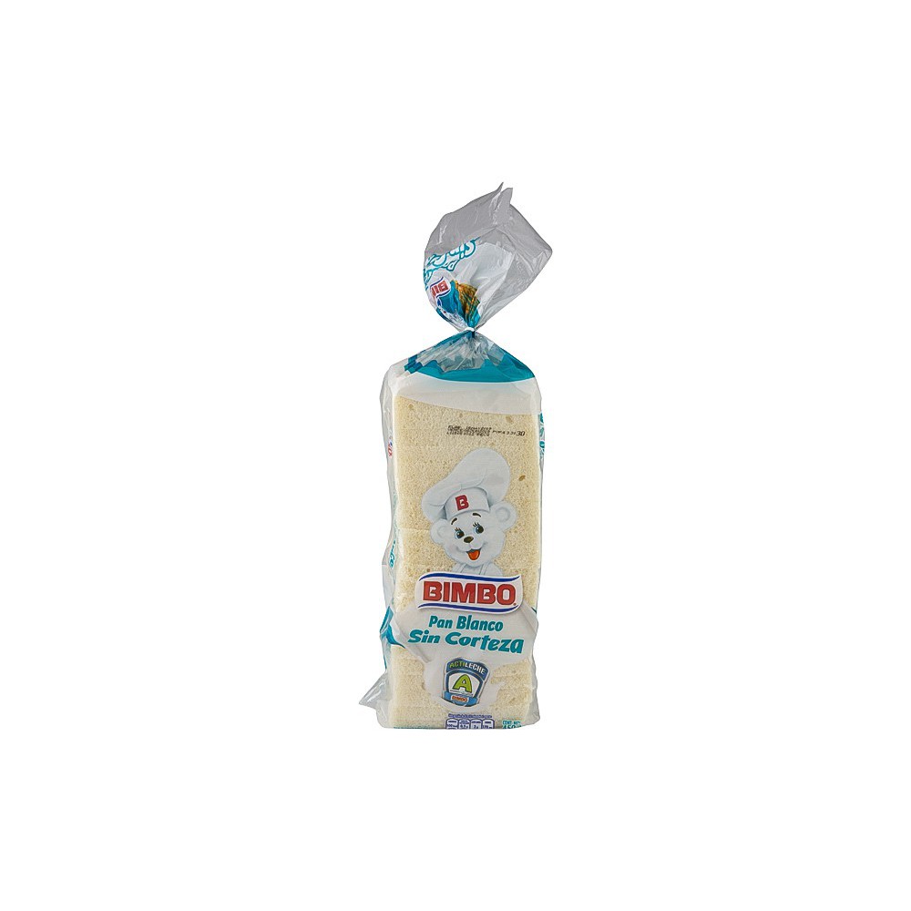 PAN BLANCO SIN CORTEZA BIMBO 450 G