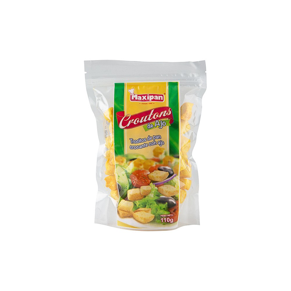 PAN CROUTONS DE AJO MAXIPAN 110 G