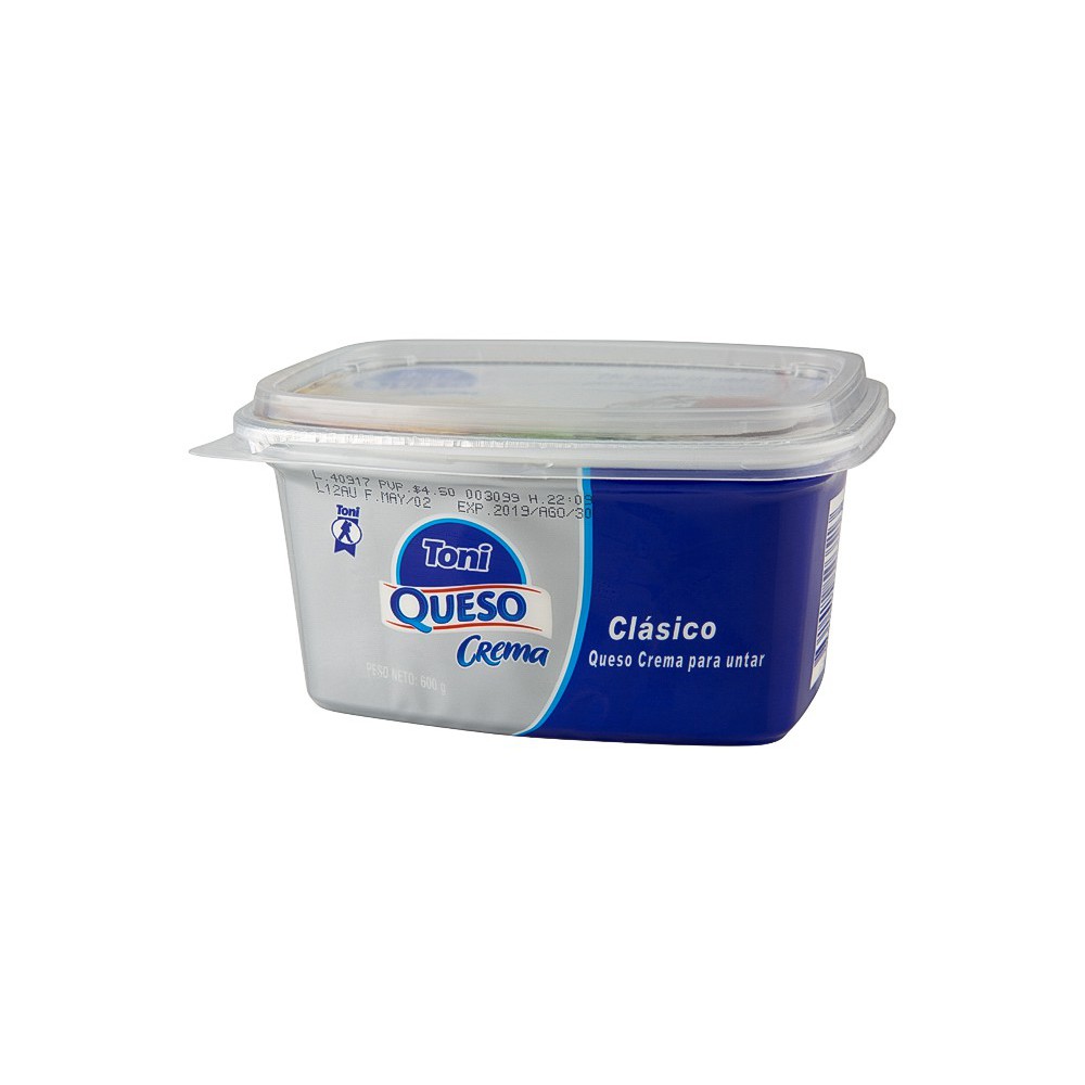 QUESO CREMA TONI 600 G