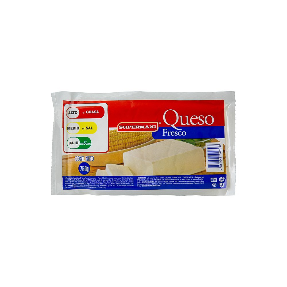 QUESO FRESCO SUPERMAXI 750 G