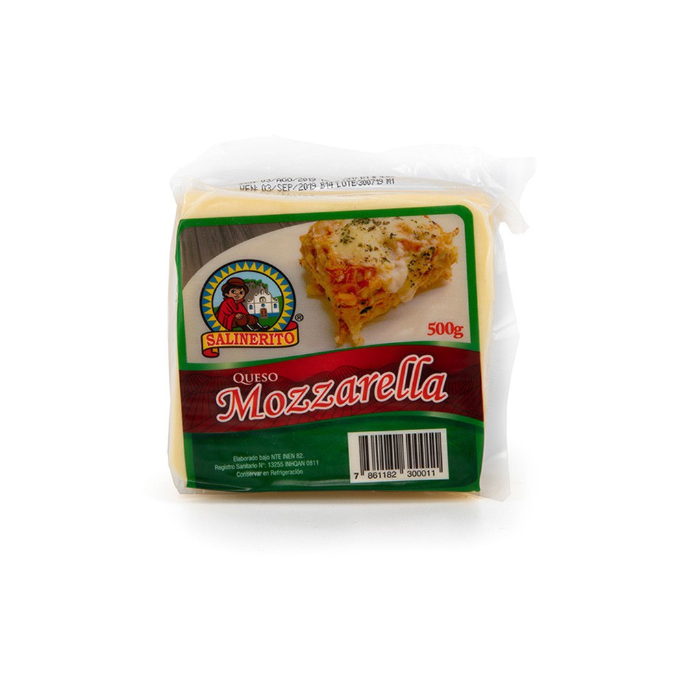 QUESO MOZZARELLA SALINERITO 500 G