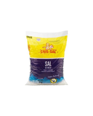 SAL DE MESA CRISAL 2 KG