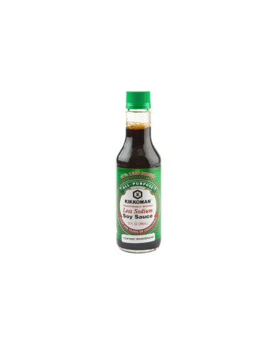 SALSA DE SOYA BAJA EN SODIO KIKKOMAN 296 ML