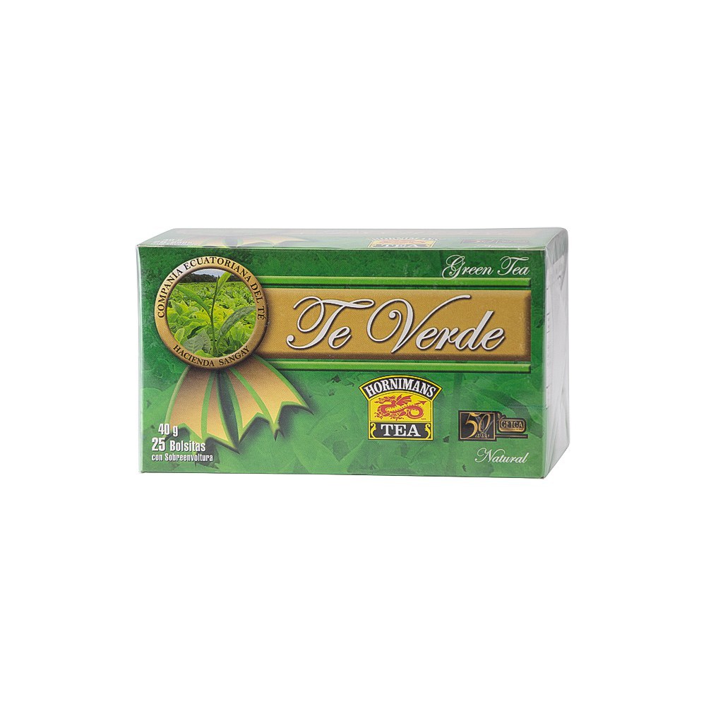 AROMATICA TE VERDE HORNIMANS 40 G (25 X 1.6 G)