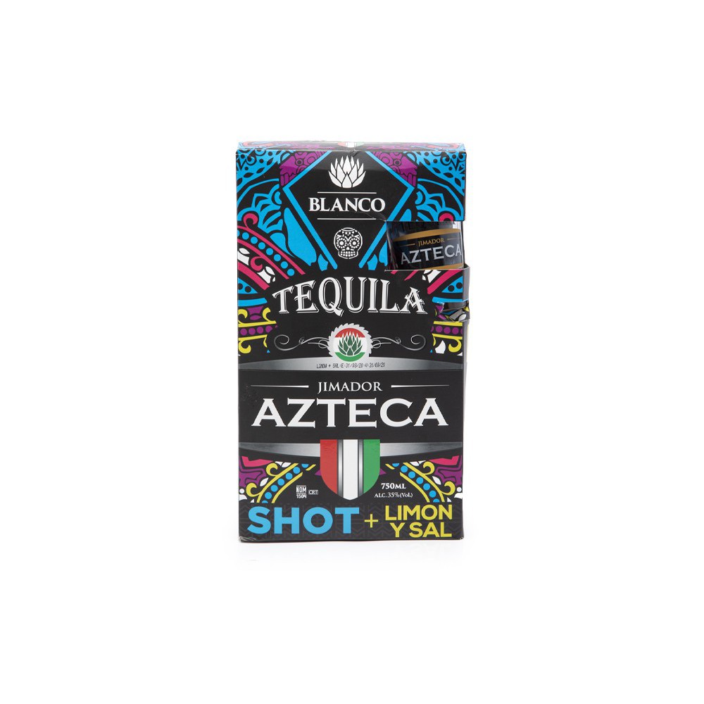 TEQUILA BLANCO AZTECA 750 ML