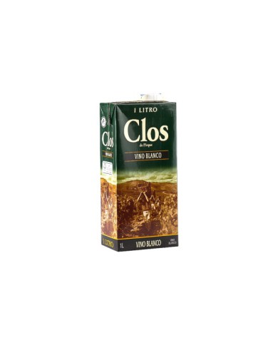 VINO BLANCO PIRQUE CLOS TETRAPACK 1 LT