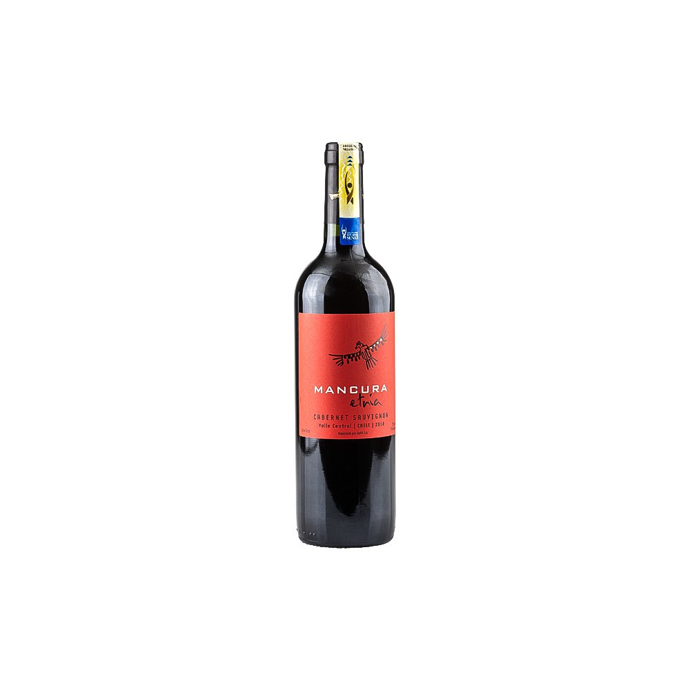 VINO TINTO CABERNET SOUVIGNON ETNIA MANCURA 750 ML