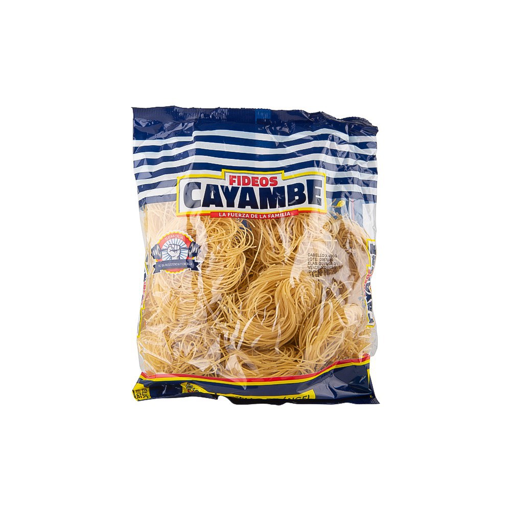 FIDEO CABELLO DE ANGEL CAYAMBE 400 G