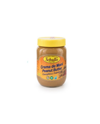 MANTEQUILLA DE MANÍ SCHULLO 490 G