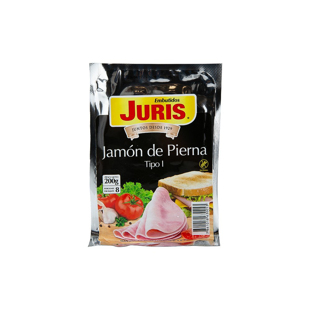 JAMON DE PIERNA TIPO I JURIS 200 G