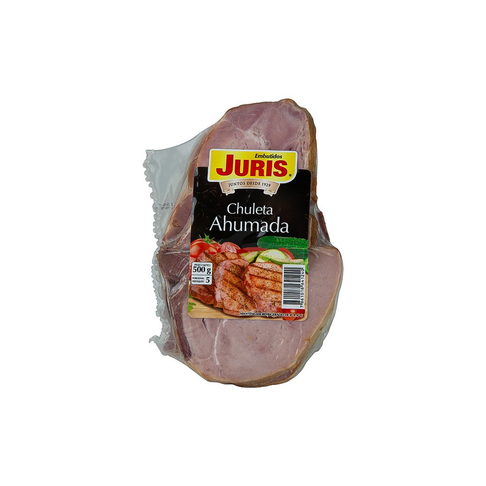 CERDO, CHULETA AHUMADA JURIS 500 G