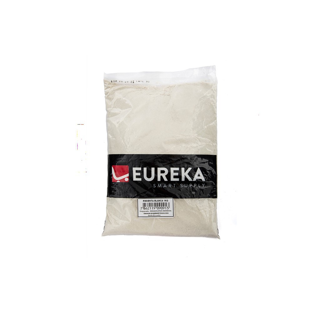 PIMIENTA BLANCA MOLIDA EUREKA 1 KG