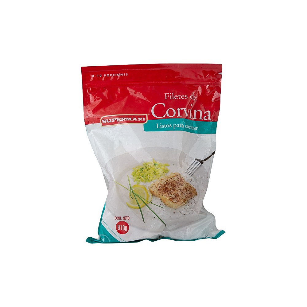 CORVINA FILETES CONGELADO SUPERMAXI 910 G