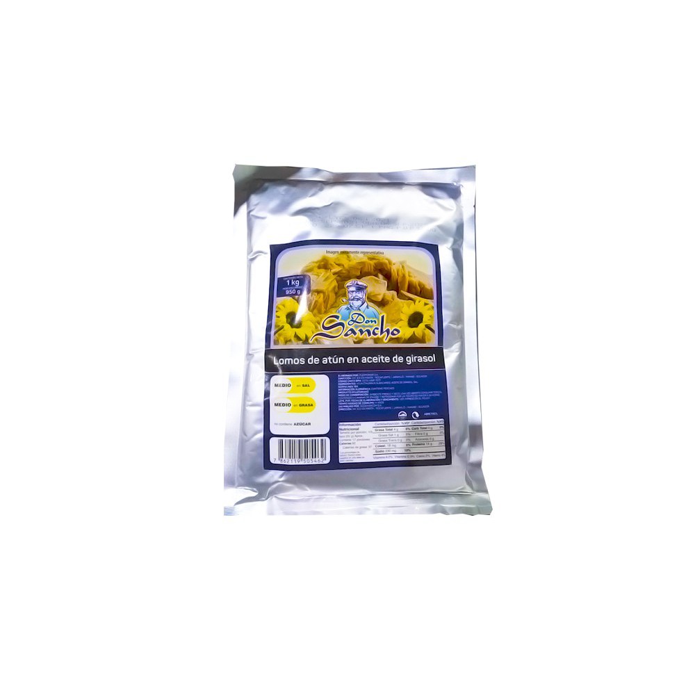 ATUN ACEITE DE GIRASOL DON SANCHO POUCH 1 KG