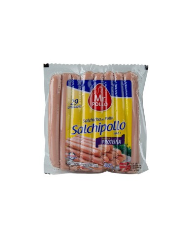 SALCHICHA POLLO TIPO I MR POLLO 1 KG (X 29)