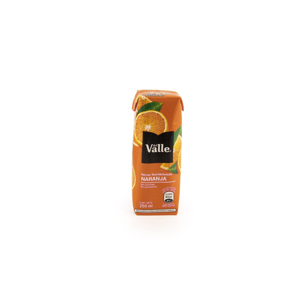 NECTAR DE NARANJA DEL VALLE CAJA (24 X 250 ML)