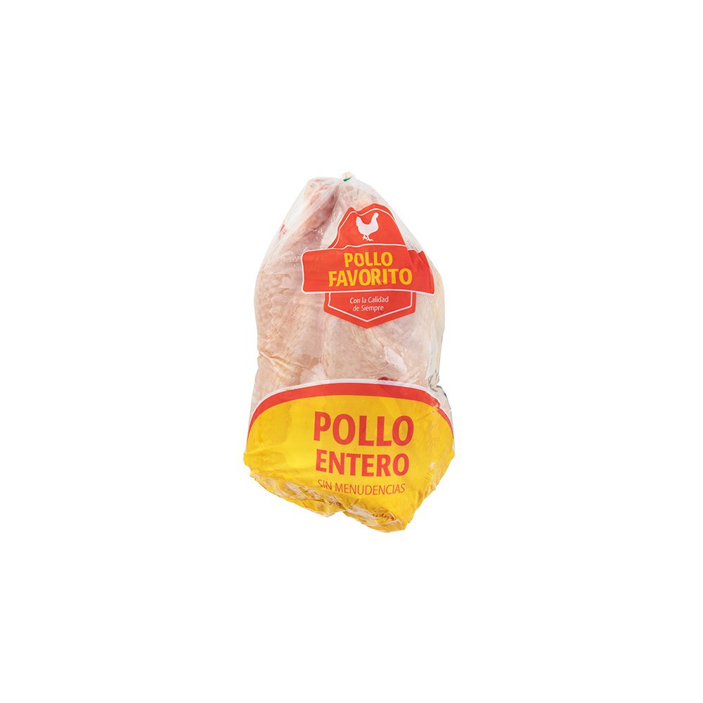 POLLO, ENTERO VACIO CONGELADO FAVORITO (2 - 2.5 KG)