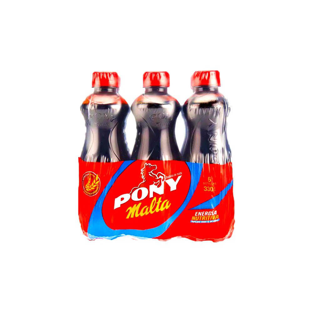 BEBIDA PONY MALTA PET PACK (6 X 330 ML)