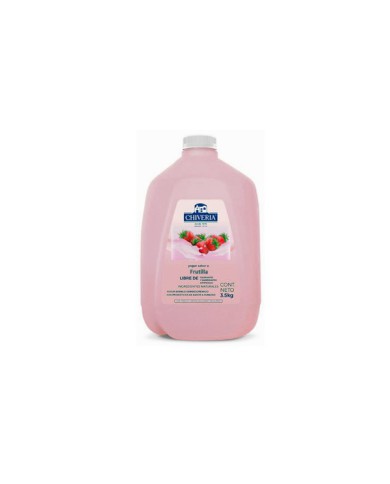 YOGURT DE FRUTILLA CHIVERIA 3.5 KG