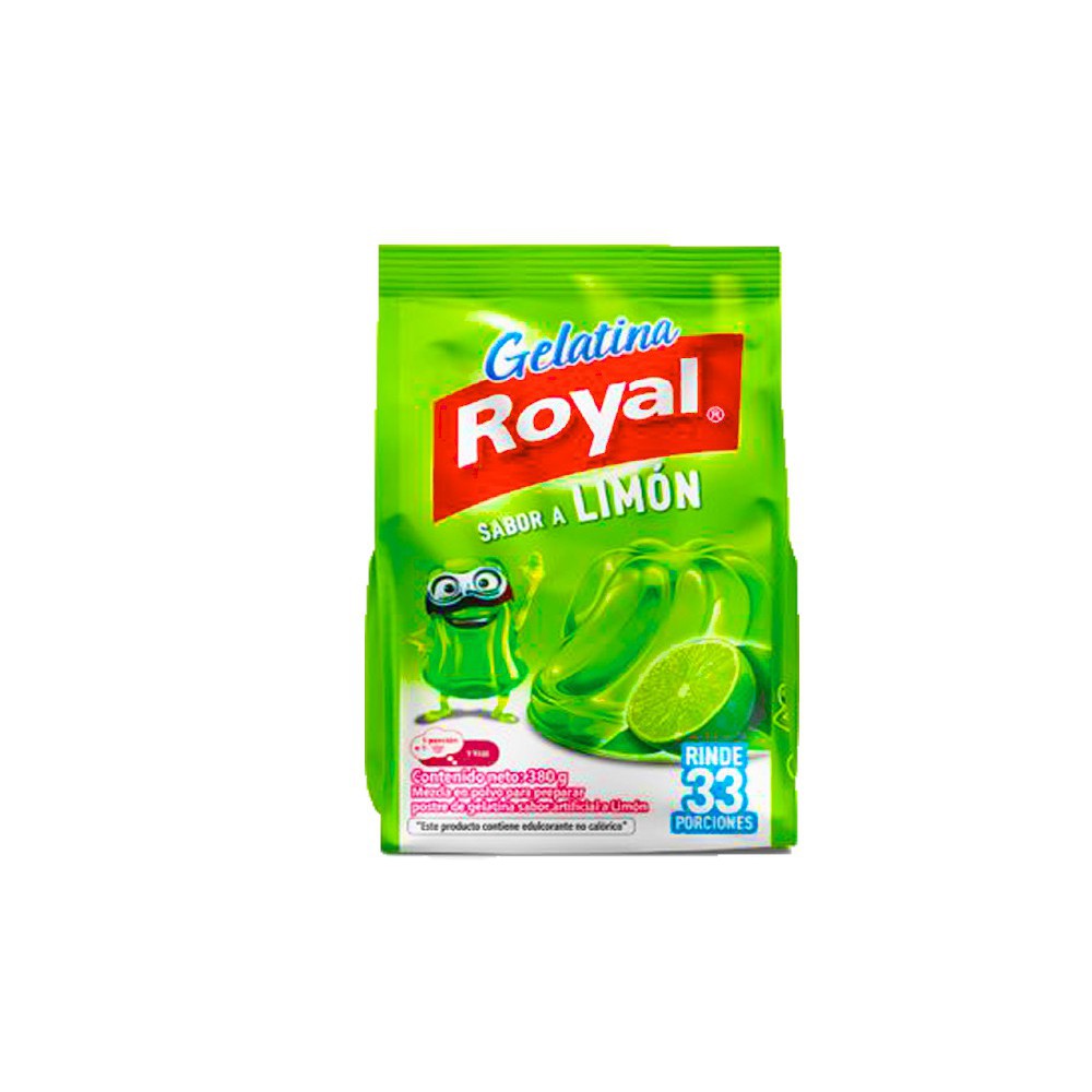 GELATINA LIMON ROYAL 380 G