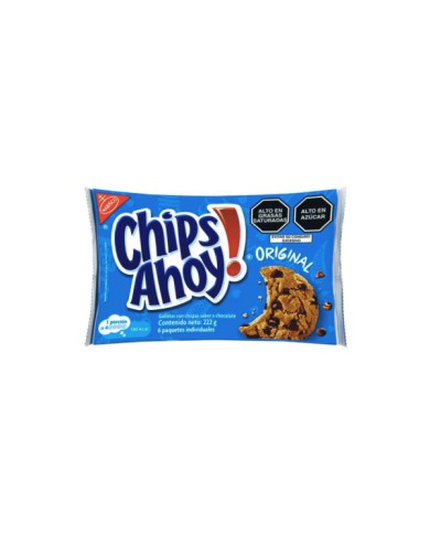 GALLETAS ORIGINAL CHIPS AHOY 222 G