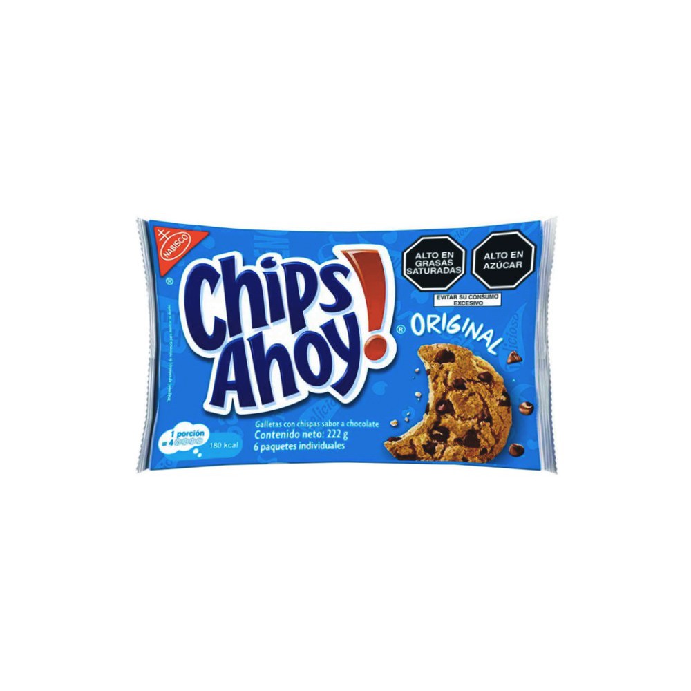 GALLETAS ORIGINAL CHIPS AHOY 222 G