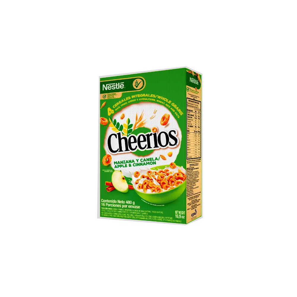 CEREAL MANZANA Y CANELA CHEERIOS 480 G