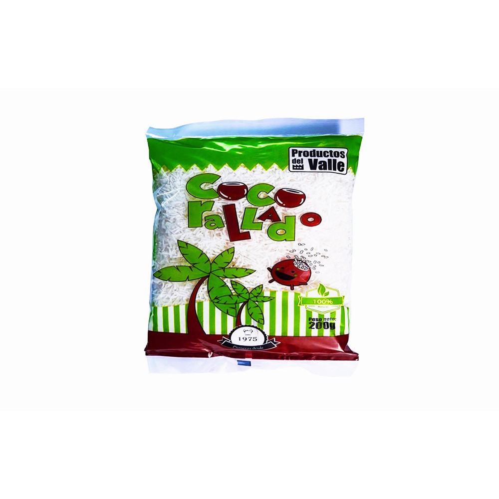 COCO RALLADO PRODUCTOS DEL VALLE 200 G