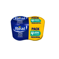 ATUN ACEITE DE GIRASOL REAL ABRE FACIL 640 G (4 X 160 G)