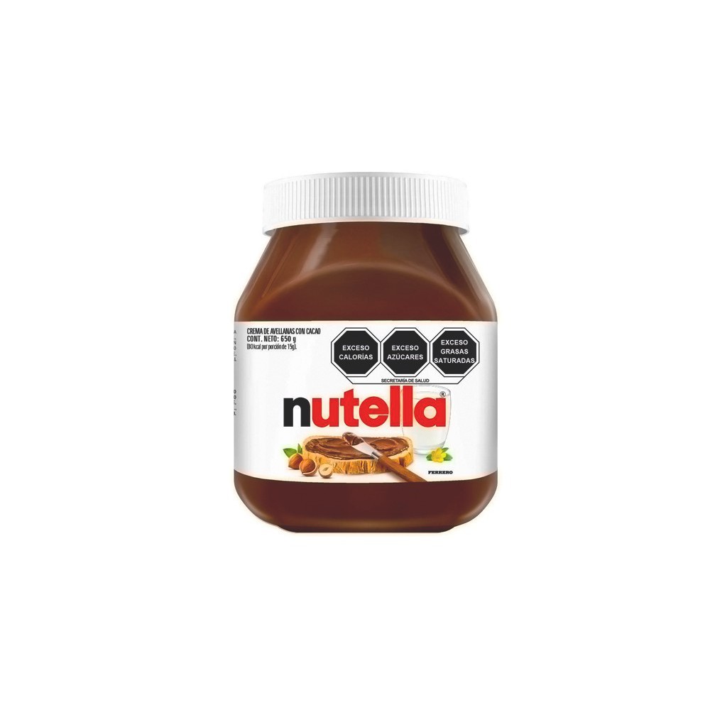 CREMA DE AVELLANAS CON CACAO NUTELLA 650 G