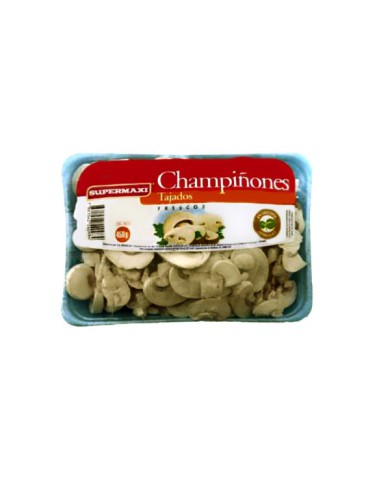 CHAMPIÑON FRESCO TAJADO SUPERMAXI CAJA (6 X 450 G)