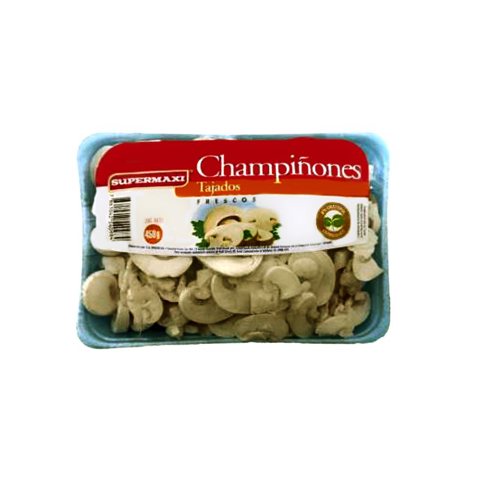 CHAMPIÑON FRESCO TAJADO SUPERMAXI CAJA (6 X 450 G)