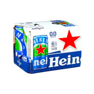 CERVEZA SIN ALCOHOL HEINEKEN LATA PACK (6 X 250 ML)