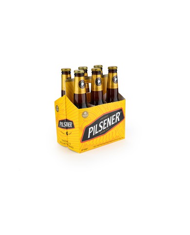 CERVEZA PILSENER BOTELLA PACK (6 X 330 ML)