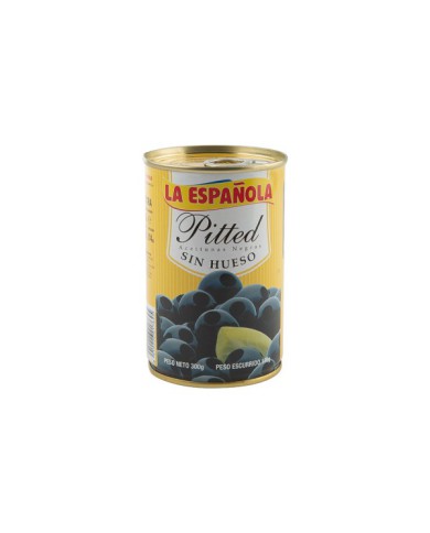 ACEITUNAS NEGRAS SIN HUESO LA ESPAÑOLA 300 G