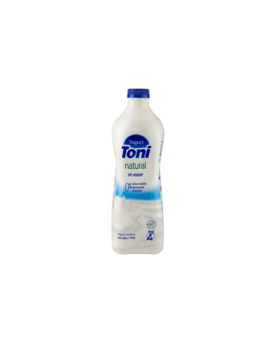 YOGURT ENTERO NATURAL SIN AZUCAR TONI 1.7 KG