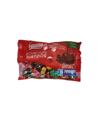 CHOCOLATE BOMBON SURTIDO NESTLE 180 G