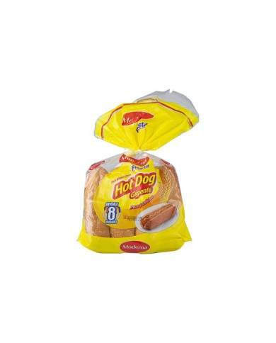 PAN BLANCO HOT DOG GIGANTE MODERNA 560 G